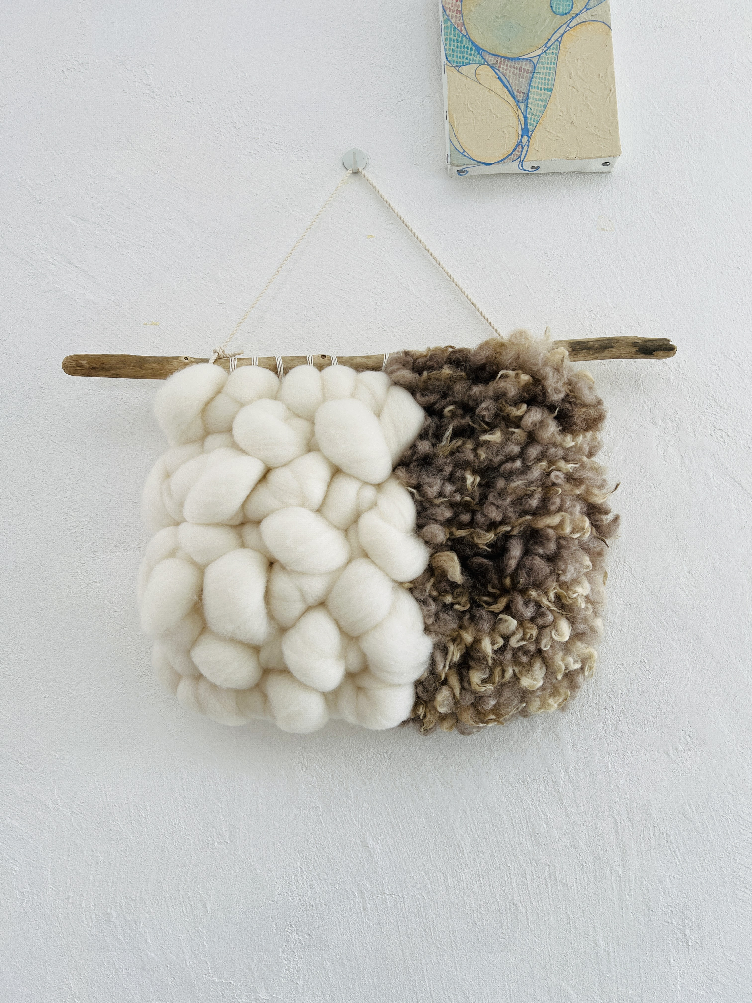 ツートーンのハンギング