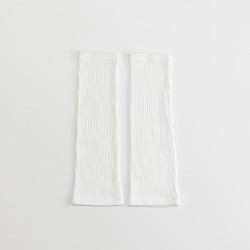 【訳あり 50％OFF】organic cotton rib arm cover【WOMEN】 3枚目の画像