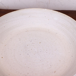 皿・白マット(23cm)　ysr2-021 4枚目の画像