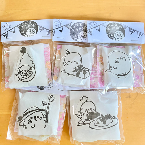 ぴこ兄コラボ！消しゴムはんこ！ぷぃしゃん！ハルちゃん！ はんこ