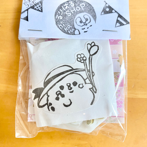 ぴこ兄コラボ！消しゴムはんこ！ぷぃしゃん！ハルちゃん！ はんこ