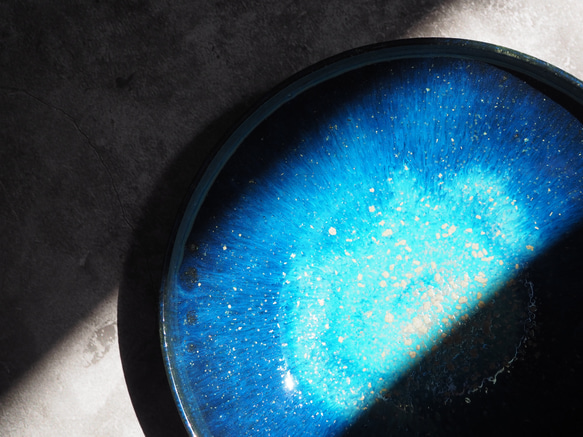【RUNI BLUE】プレート皿　食器　取り皿　デザート皿 6枚目の画像