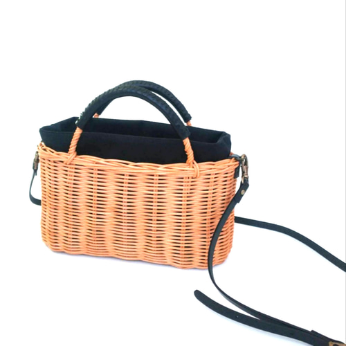 新品❗️未使用❗️woven かごバッグ タッセル付き セール】 タッセルつきかごバッグ （かごバッグ）｜petit main