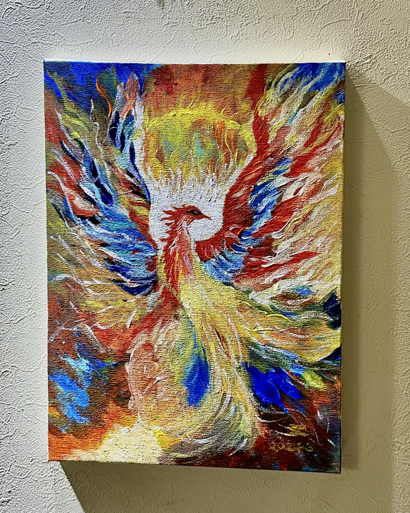 原画no、6 母儀天下 華美鳳凰 絵画 ケンちゃんの天然石工房 通販  