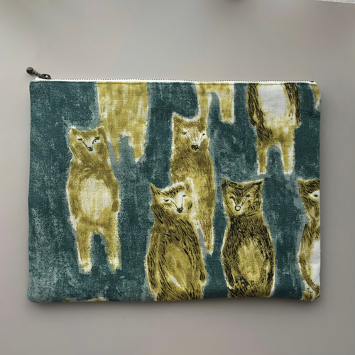 【めるくま 】ハンドメイド♡ミナペルホネン♡ポーチ2点 めるくま 】ハンドメイド♡ミナペルホネン♡ポーチ2点