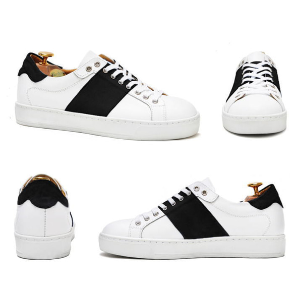 レザースニーカー 本革スニーカー スニーカー メンズスニーカー 本革 オーダーシューズ 靴 