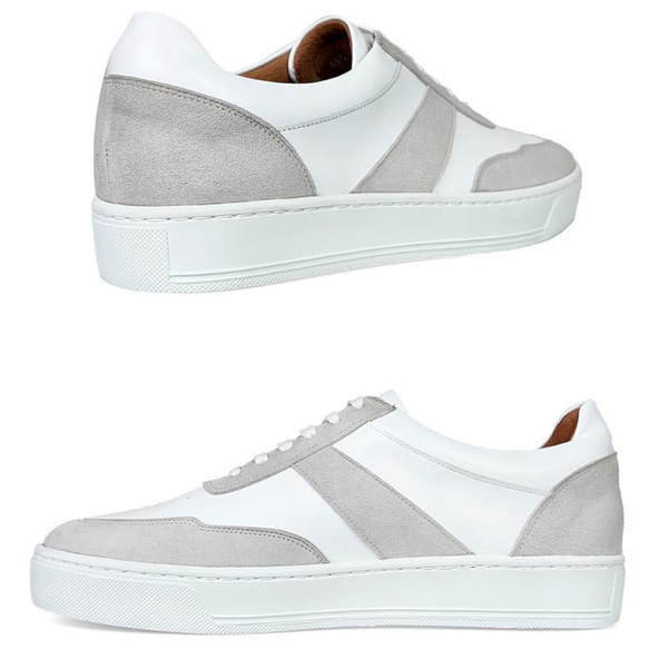 レザースニーカー 本革スニーカー スニーカー メンズスニーカー 本革 オーダーシューズ 靴  U2400255991(18401円)