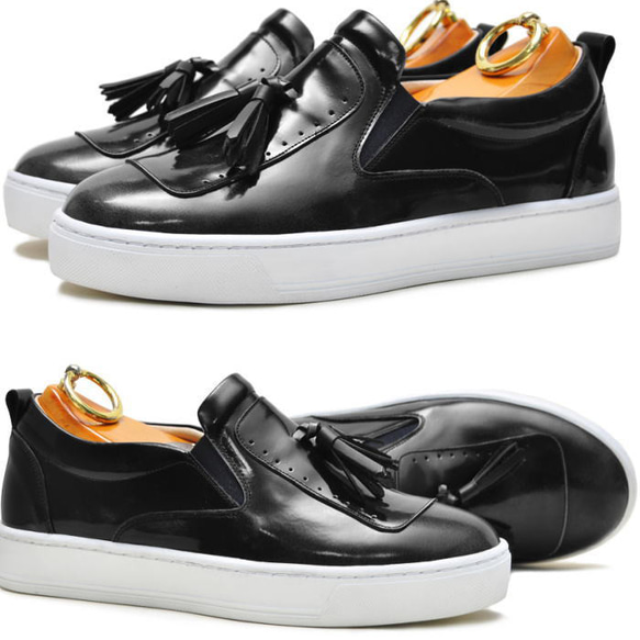 レザースニーカー 本革スニーカー スニーカー メンズスニーカー 本革 オーダーシューズ 靴 