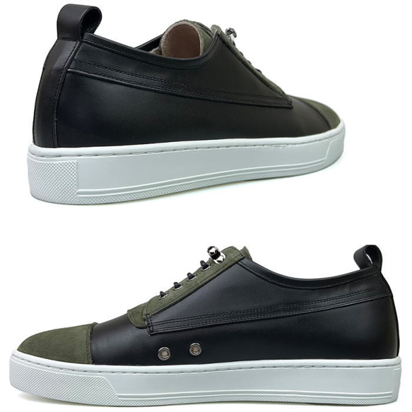 レザースニーカー 本革スニーカー スニーカー メンズスニーカー 本革 オーダーシューズ 靴 