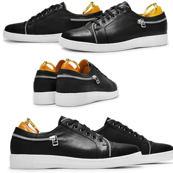 レザースニーカー 本革スニーカー スニーカー メンズスニーカー 本革 オーダーシューズ 靴 