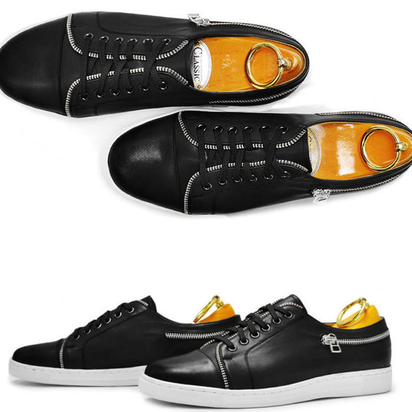 レザースニーカー 本革スニーカー スニーカー メンズスニーカー 本革 オーダーシューズ 靴 