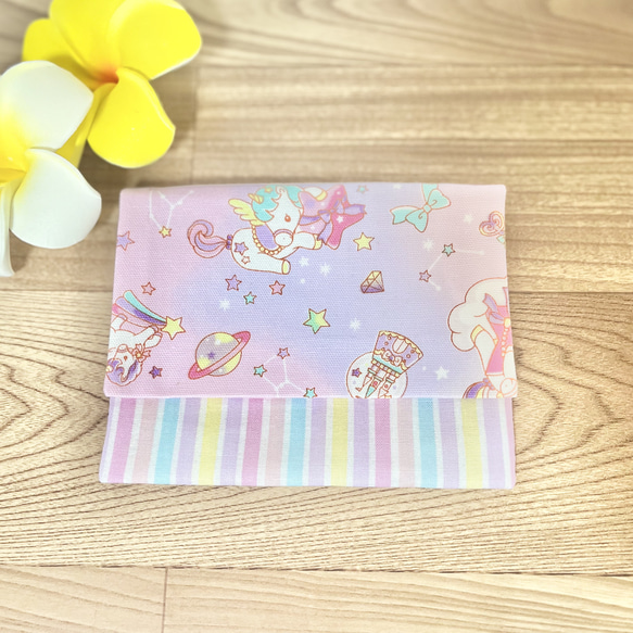 移動ポケット　ユニコーン　シェル　ゆめかわ 移動ポケット 女の子 移動 ポシェット ゆめかわ クリップ付き