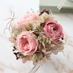 Ceema限定 生花のような 癒されローズ  バニラピンク：母の日　ギフト　インテリア　大人可愛い　くすみ　 9枚目の画像