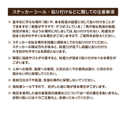 ❹コーン用ステッカー『防犯カメラ・各種禁止・注意 関連』 / 耐水・耐候性 シール 三角コーン パイロン 9枚目の画像