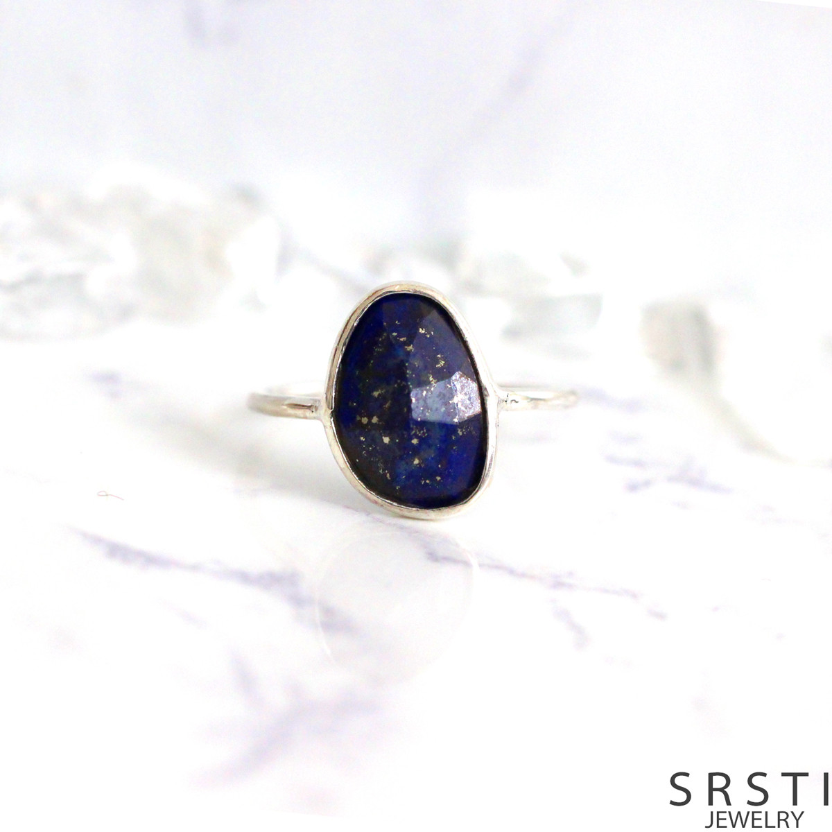 ラピスラズリSV925リングA