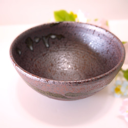 抹茶椀 　雨だれ・鉄さび色　Ⅰ 6枚目の画像
