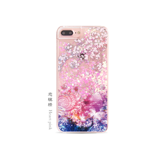 グリッターケースの押し花スマホケース　※iPhone 限定 楽天市場】押し花 グリッター iphoneケースの通販