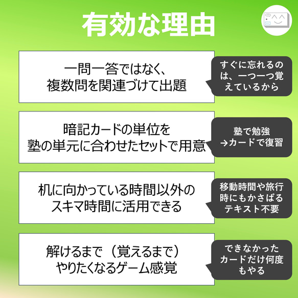 中学受験 暗記カード【5年上 社会 ハーフセット 1-9回】 組分けテスト対策 予習シリーズ 15枚目の画像