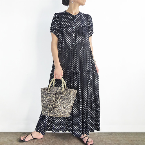 TOGA PULLA Dot print jersey dress - Altamira