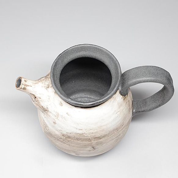おしゃれ「コーヒーポット・サーバーセット」珈琲 コーヒー用品 陶器 手作り 窯元 風泥舎 fudeisha-501 3枚目の画像