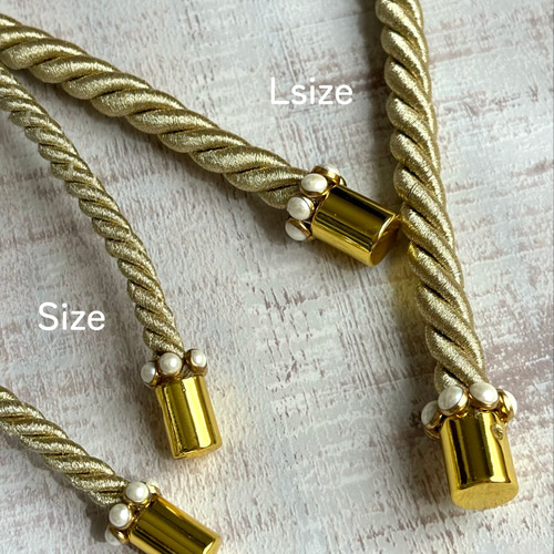 Lサイズ【ツイストコードチャーム】バッグチャーム その他アクセサリー