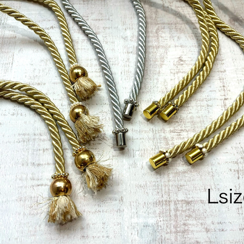 Lサイズ【ツイストコードチャーム】バッグチャーム その他アクセサリー