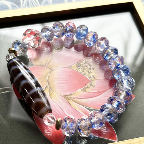 素晴らしい dzi ブレスレット 流水紋天珠 開光 ＊ 17514787 通販 ＊ ΚΑйON ショルダーバッグ