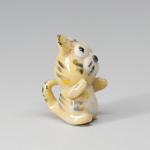 2022「干支 寅（黄）」干支の置物 トラ 虎 とら かわいい 縁起物