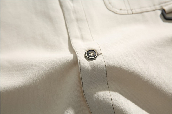 レトロで高品質なシャツゆったりした男性用半袖シャツ W324 15枚目の画像