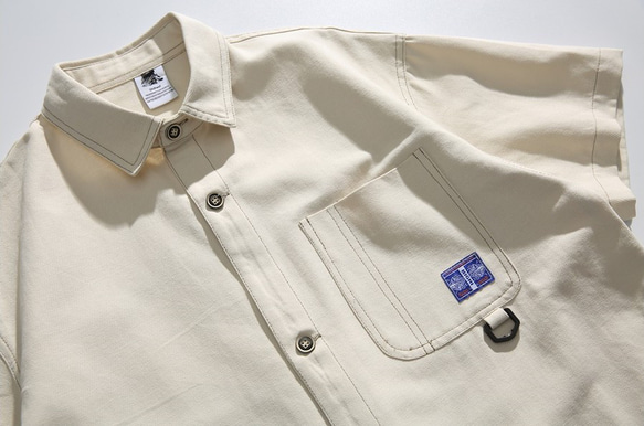 レトロで高品質なシャツゆったりした男性用半袖シャツ W324 10枚目の画像