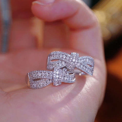 ダイヤモンドリング k18 新品 指輪・リング Aurora Jewelry 通販  