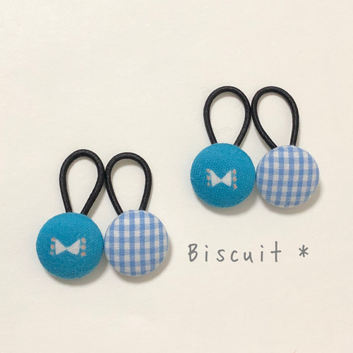 キッズ用♡くるみボタンヘアゴム 雑貨・その他 Biscuit * 通販