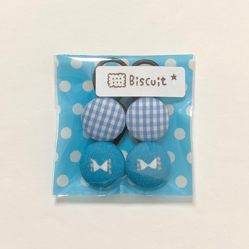 キッズ用♡くるみボタンヘアゴム 雑貨・その他 Biscuit * 通販