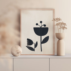 北欧ポスター【 スカンジナビアン アート01 】ジャパンディアート 写真