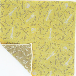 ＯＳＡＫＡＣＯＣＯＮ　３重ガーゼハンカチ　松葉散らし　サイズ34ｃｍ角　綿100％　大阪泉州製 2枚目の画像