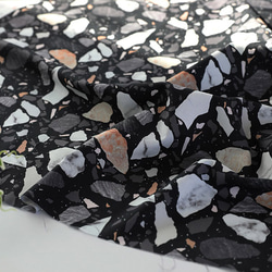 韓国製 テラゾパターン 大理石 マーブル柄 生地 コットン100％シーチング Terrazzo Marble 4枚目の画像
