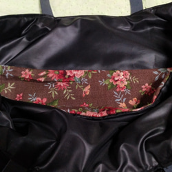 花柄刺繍トートバッグ 7枚目の画像