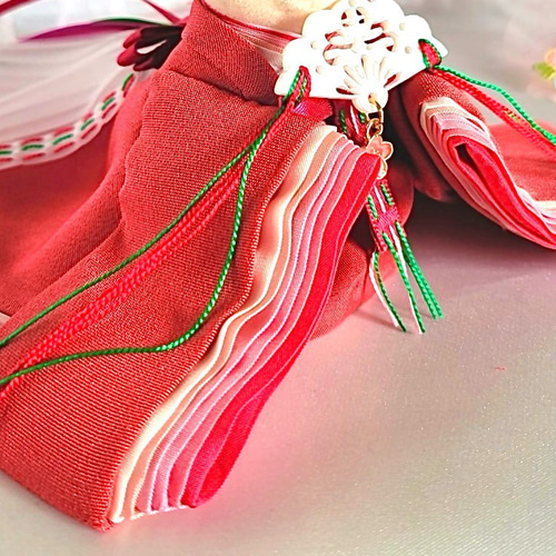 正絹 着物 トールサイズ“親近感を漂わせる永遠のビーナスベルト”紅花紬