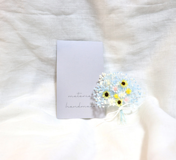 【全機種対応】スマートフォンインナーシート iPhoneケース カバー 挟む シート 紙 花 花束 ブーケ ひまわり 3枚目の画像