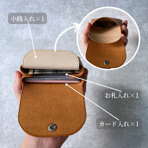 ミニ財布 メンズ レディース 本革 小さい財布 極小財布 手のひら