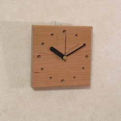 天然木《チェリー》木製時計7 4枚目の画像
