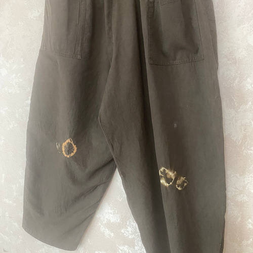 山もも染めのパンツ(絞り染め) キュロット・ワイドパンツ GOODWAY 通販  