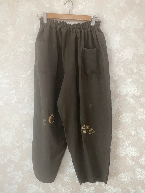 山もも染めのパンツ(絞り染め) キュロット・ワイドパンツ GOODWAY 通販  