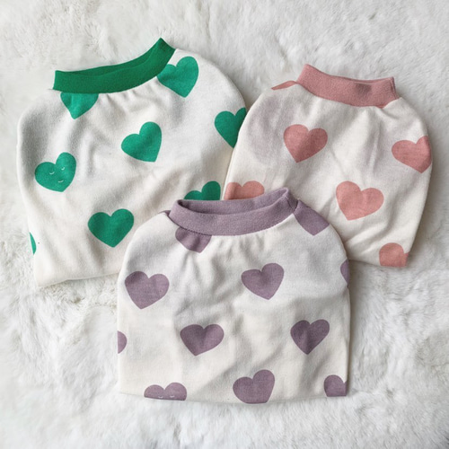 CRAZYBOO Heart Quilted Outerwear [Dog Clothes, Small Dog