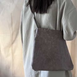 flat one shoulder bag 15枚目の画像