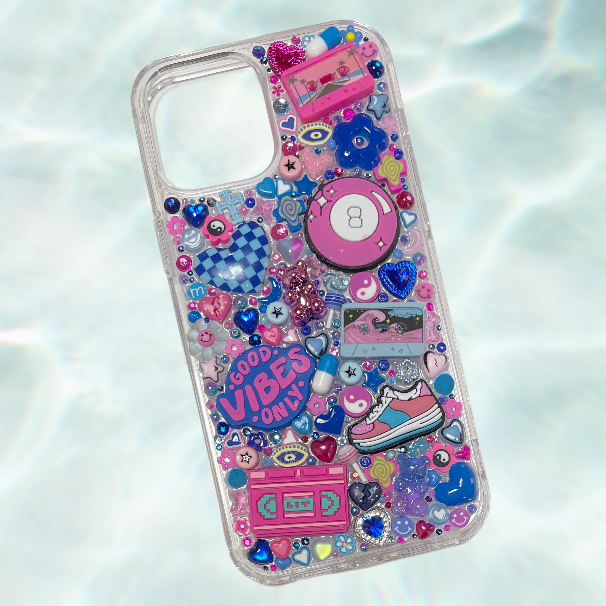 デコ407♡iPhoneケース♡スマホケース♡デコケース♡デコ電♡ 悪かっ