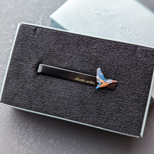 ネクタイピン　鳥モチーフ 送料無料】野鳥グッズ カラス ネクタイピン ダイバー 鳥 動物