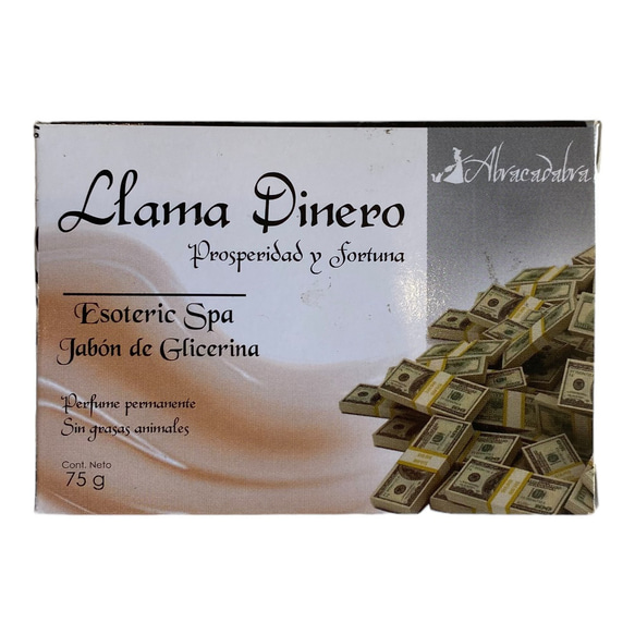【Llama Plata】マネー運引き寄せ  おまじないソープ　マジカルオイルソープ 石鹸　天然アロマ&ハーブ 1枚目の画像