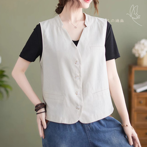 几の.新作◎ベスト ノースリーブの上着 カジュアルチョッキ ベスト 几