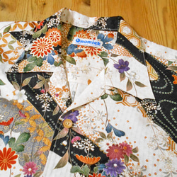 着物アロハシャツ Kimono Hawaiian Shirt AL-869/XL 2枚目の画像